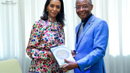 Zeinab Badawi visita Patrono da Fundação Bornito de Sousa e partilha impressões sobre o seu regresso a Angola